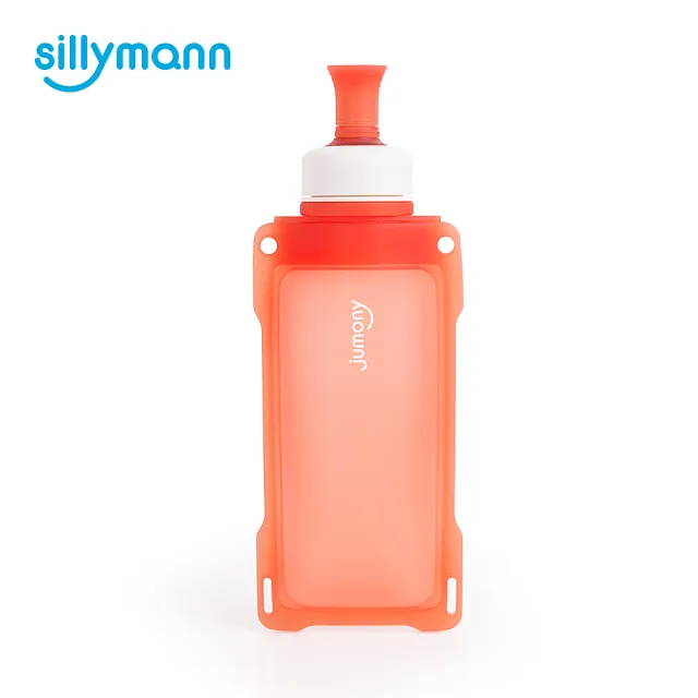 【韓國sillymann】100%鉑金矽膠口袋水瓶-170ml(鉑金矽膠可進沸水、蒸氣紫外線消毒鍋消毒)