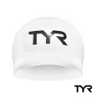 【TYR】泳帽 成人 矽膠 競技用 3D Blade Racing Cap White 台灣總代理
