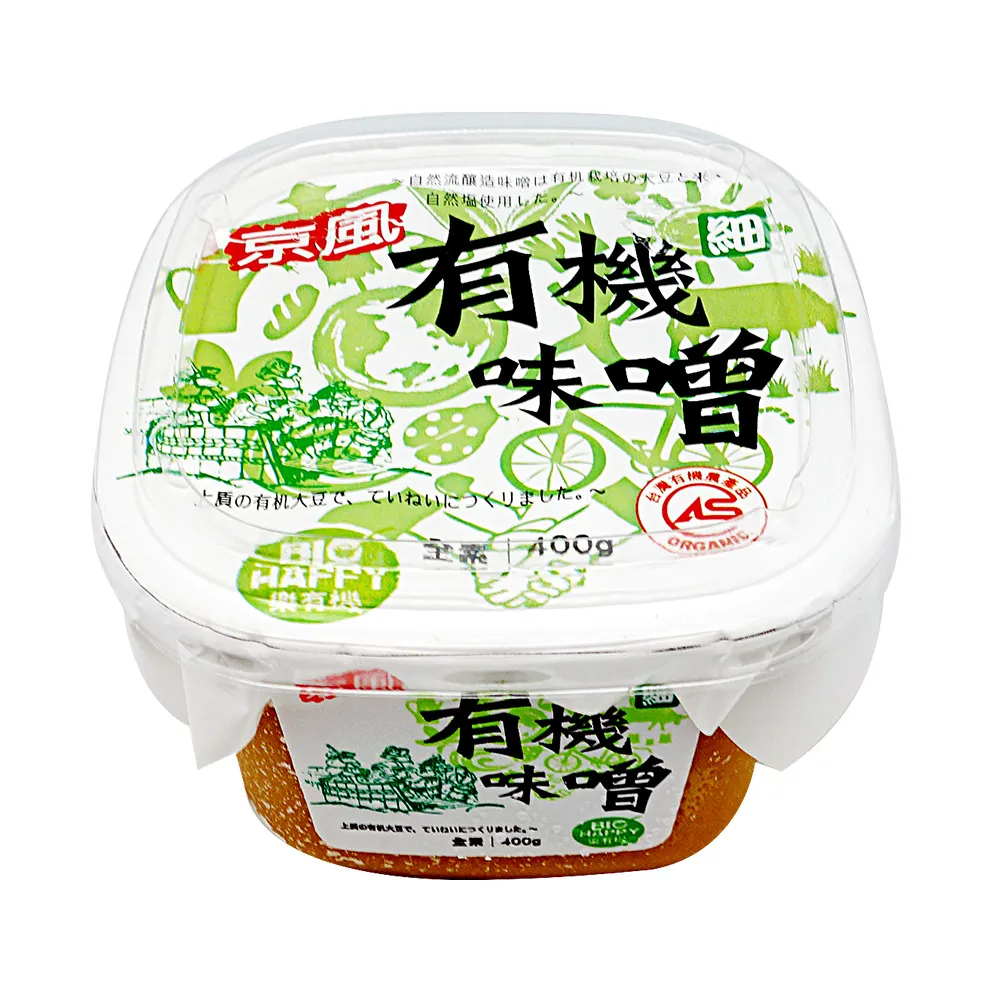 【味榮】京風 有機釀造細味噌400g