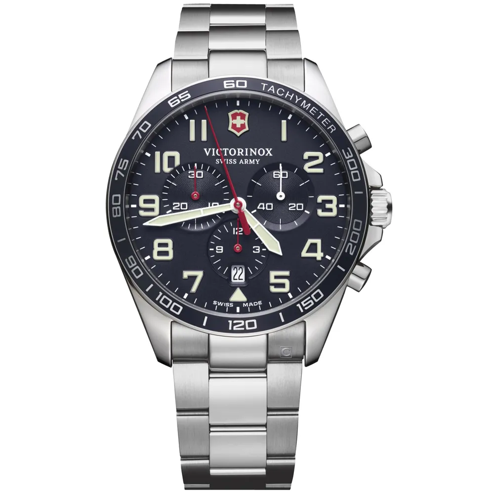 【VICTORINOX 瑞士維氏】Fieldforce計時手錶 618年中慶(VISA-241857)