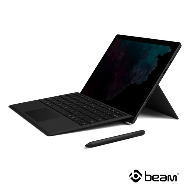 【BEAM】MS Surface Pro 7/6/5/4雙向防窺耐衝擊鋼化玻璃保護貼(防窺 Microsoft Surface Pro螢幕保護貼)