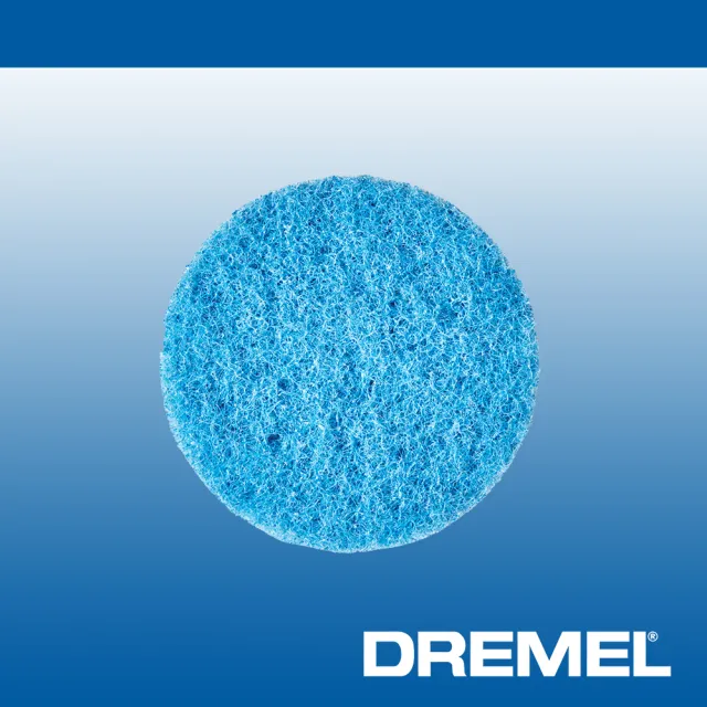 【DREMEL 精美】高效電動清潔機細不織布磨片_三片裝