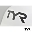 【TYR】泳帽 成人 矽膠 競技用 3D Blade Racing Cap White 台灣總代理