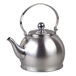 Creative Home NOBILI-TEA 950ml鏡面不鏽鋼附濾網沖茶器 茶壺 水壺