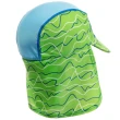 【Playshoes】嬰兒童抗UV防曬水陸兩用遮頸帽-小海豹(護頸遮脖遮陽帽泳帽)
