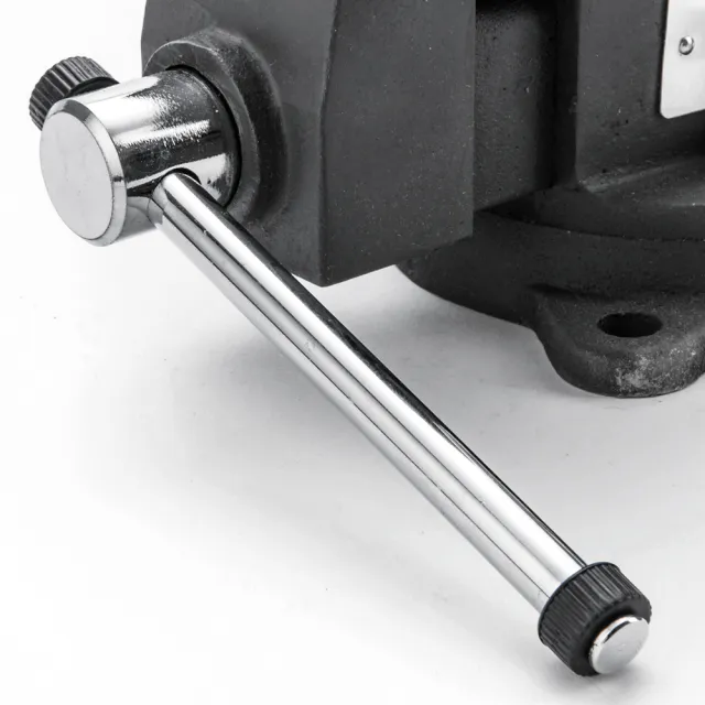 【特力屋】黑手牌 鑄鋼橫萬力桌上型虎鉗 4 旋轉式底座 十年保固