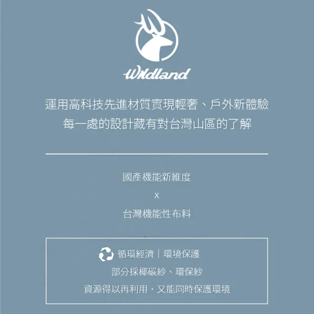 【Wildland 荒野】中性 透氣抗UV休閒背心-深霧灰 W1707-99(背心/抗UV/戶外背心/登山背心)