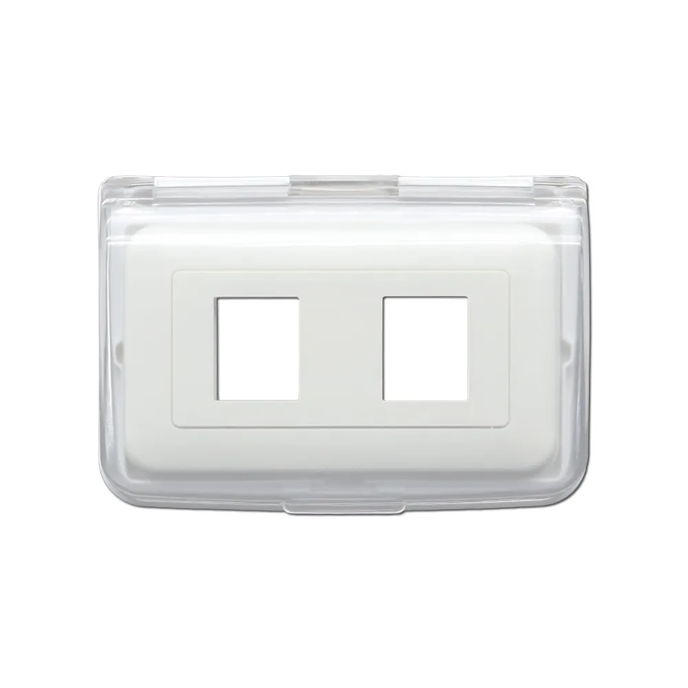 朝日電工】國際型開關插座雙孔防水蓋(插座防水蓋板) - momo購物網- 好評推薦-2026年1月