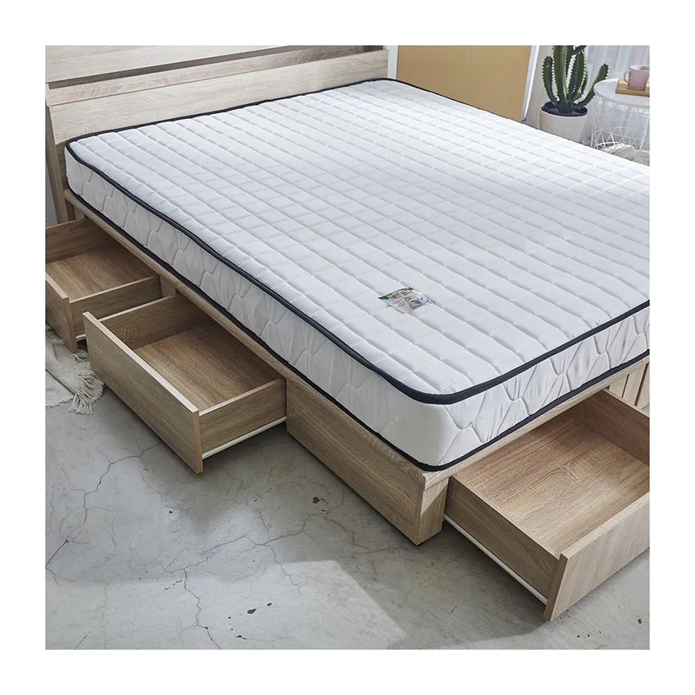 【藤原傢俬】第二代新6抽屜床架床底雙人加大6尺木芯板(不含床墊/床頭)