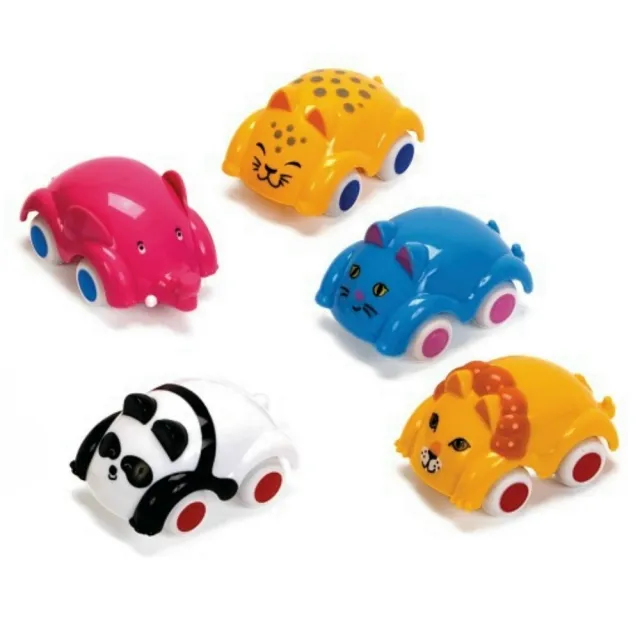【Viking Toys】動物小車3入組(款式隨機)