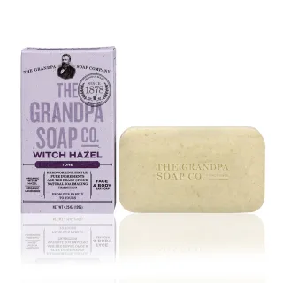 即期品【Grandpa Soaps 神奇爺爺】金縷莓薰衣草專業化妝水皂 4.25 oz(自然舒緩 幫助修護 調理潤澤)