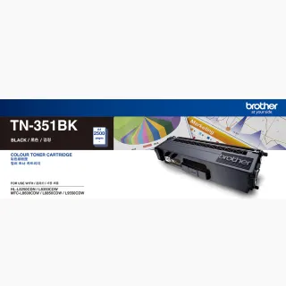 【brother】TN-351BK 原廠黑色碳粉匣