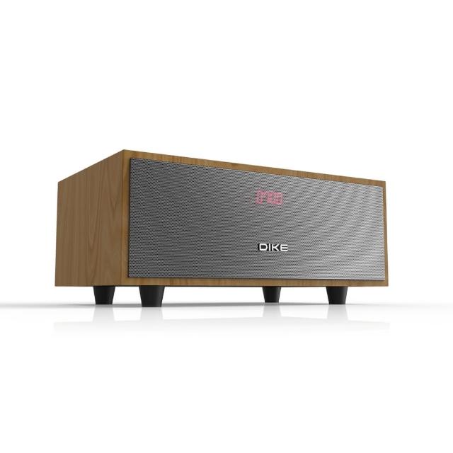 DIKE DS604DBR 咖啡色系組合式音響 藍芽藍芽 USB播放 FM收音機 遙控器 1年保固
