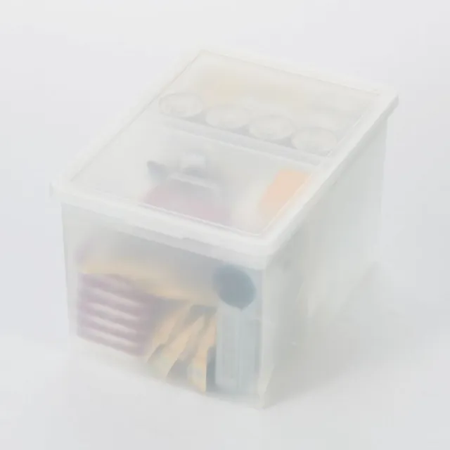 【MUJI 無印良品】PP收納箱/橫式/深型