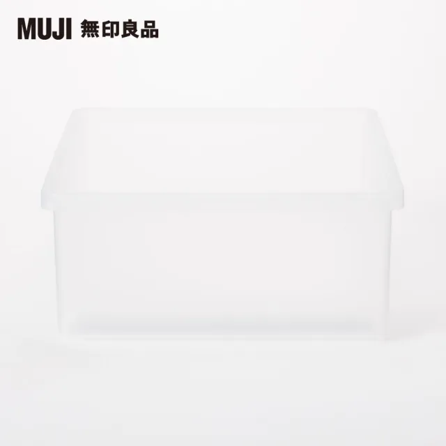 【MUJI 無印良品】PP收納箱/橫式/中型
