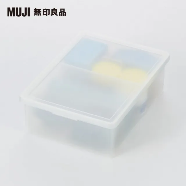 【MUJI 無印良品】PP收納箱/橫式/中型