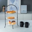 Creative Home 時尚三層下午茶點心架 蛋糕架 水果盤架 自助餐具 火鍋餐具