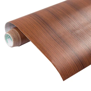 【樂嫚妮】3入組 自黏式木紋路高質感造型壁紙 防水PVC貼皮貼紙 60x300CM