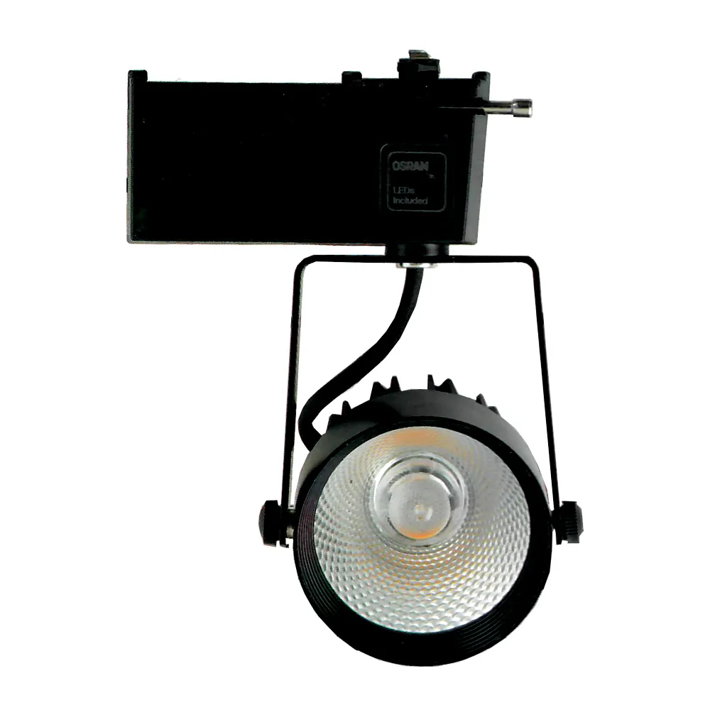 【MasterLuz】二代小鋼炮 15W防眩COB燈 LED商用軌道燈(黑殼三色選擇)
