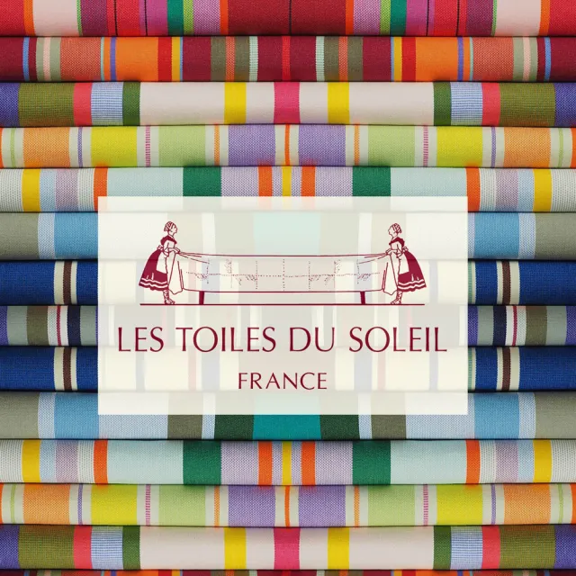 【Les Toiles du Soleil 蘇蕾】紗布毛巾 L(卡布里島)