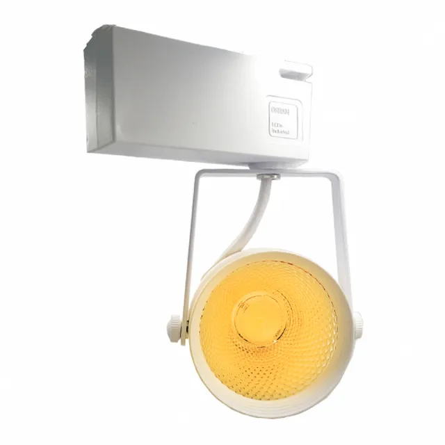 【MasterLuz】二代小鋼炮 15W防眩COB燈 LED商用軌道燈(白殼自然光&黃光)