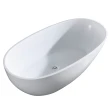 【JTAccord 台灣吉田】06218-150 壓克力獨立浴缸(蛋形橢圓缸)