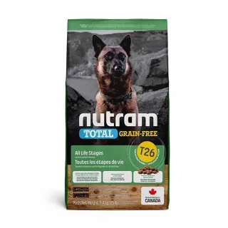 【Nutram 紐頓】無穀全能系列T26 低敏羊肉全齡犬2KG