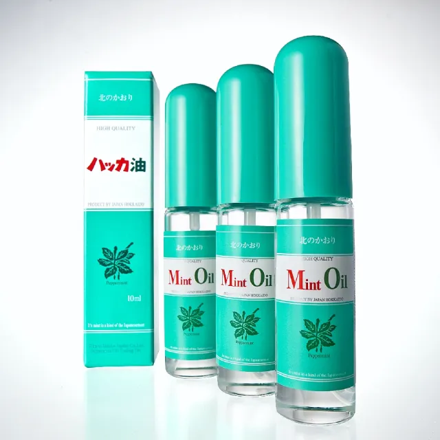 北見 薄荷油噴霧10mlx1入(100%天然精油)
