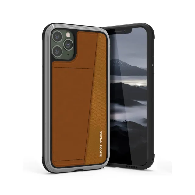 【RAIGOR INVERSE】杰克系列 iPhone 11 Pro 5.8吋 插卡背蓋 防摔保護殼(2.5米 SGS防摔認證)