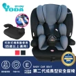 【YODA】2-12歲成長型兒童安全座椅/汽車安全座椅/汽座(兩色可選)