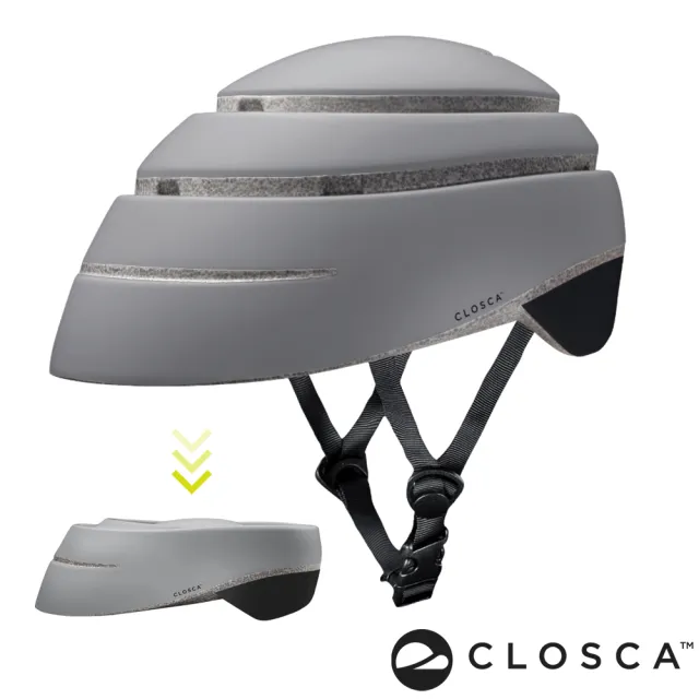 【西班牙CLOSCA克羅斯卡】LOOP 單車/滑板/滑板車用折疊安全帽(Ubike 通勤)