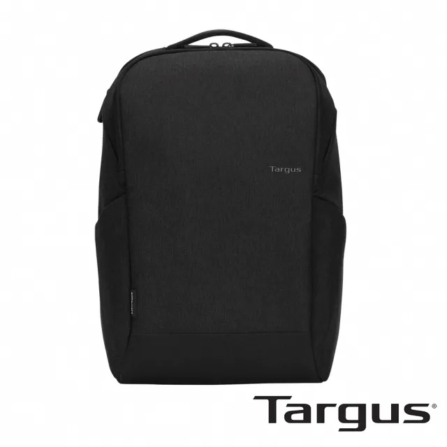 【Targus】Cypress EcoSmart 15.6 吋薄型環保後背包(黑色 電腦包 後背包)