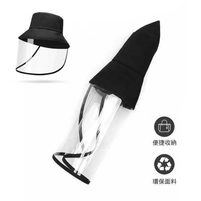 【CS22】防飛沫防護漁夫帽(防疫必備)