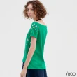 【iROO】刺繡細節短袖T恤
