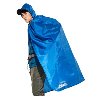 【ADISI】連帽防水雨披AS19003-L / 城市綠洲(雨衣、雨具、登山健行、戶外旅遊)