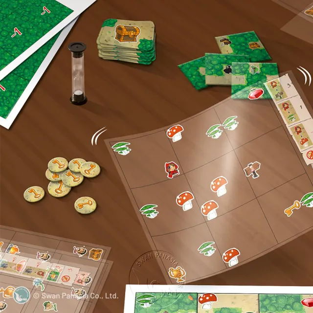 【新天鵝堡桌遊】魔幻森林 Woodland(全家一起玩)