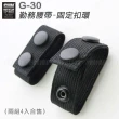 【GUN】GUN TOP GRADE 勤務腰帶固定扣環兩條一組(G-30)