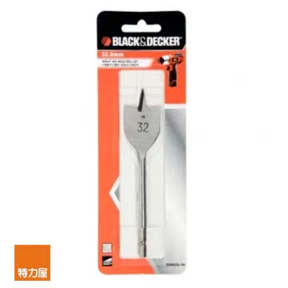 【特力屋】BLACK+DECKER 六角軸木工鑽頭32.0mm衝擊起子機專用