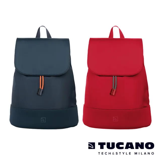【TUCANO】雙11 超輕量防潑水撞色款簡約後背包 防水包
