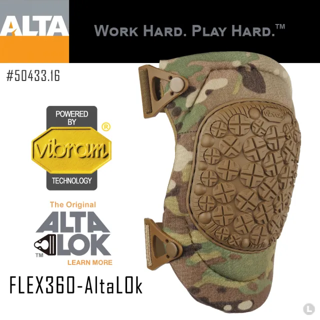 【ALTA】FLEX360-AltaLOk護 膝/多地形迷彩(#50433.16)