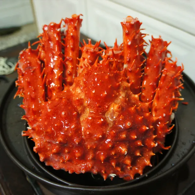 【優鮮配】特大級急凍智利帝王蟹2隻(約1.4-1.6kg/隻)