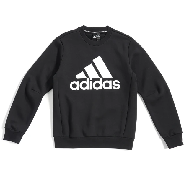 adidas 愛迪達 M MH BOS Crew FL 男款 大學T 長袖上衣(EB5265)