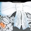 【LASSLEY】門簾紗-圓滿花環116X42cm(採歐洲進口紗台灣製造 歐洲花圈圖樣蕾絲窗紗簾 聖誕節日裝飾)