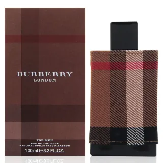 【BURBERRY 巴寶莉】London 倫敦男性淡香水 EDT 100ml 新版