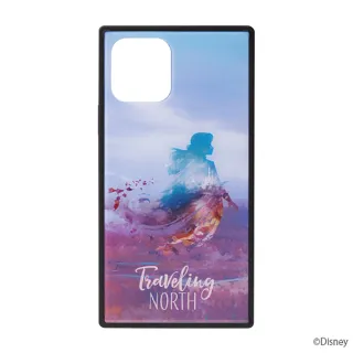 【iJacket】iPhone 11/11 Pro/11 Pro Max 冰雪奇緣2 四角氣墊 9H玻璃殼(安娜)