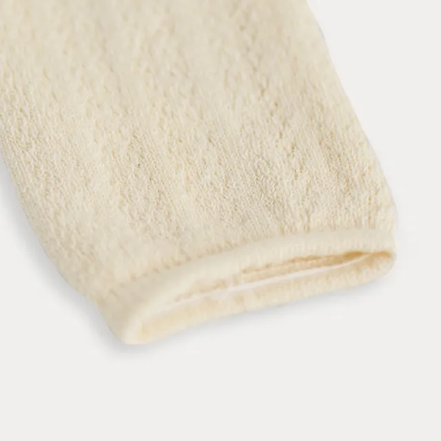 【MARURU】日本製 有機棉寶寶編織褲襪+短襪套組(新生兒褲襪 日本製有機棉 寶寶配件 生日會 花童 兩穿褲襪)