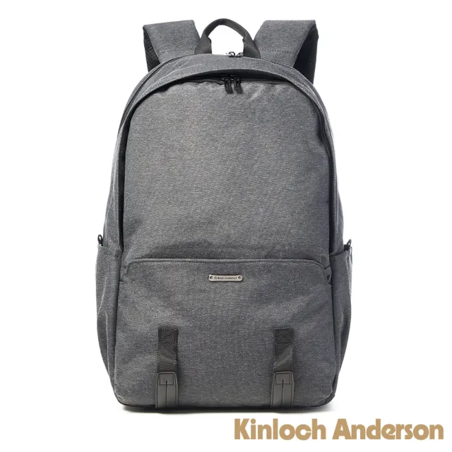 【Kinloch Anderson】Force極簡造型大容量圓弧後背包(黑色)