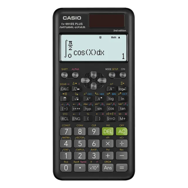 【CASIO 卡西歐】10+2位工程用計算機(FX-991ES PLUS-2)