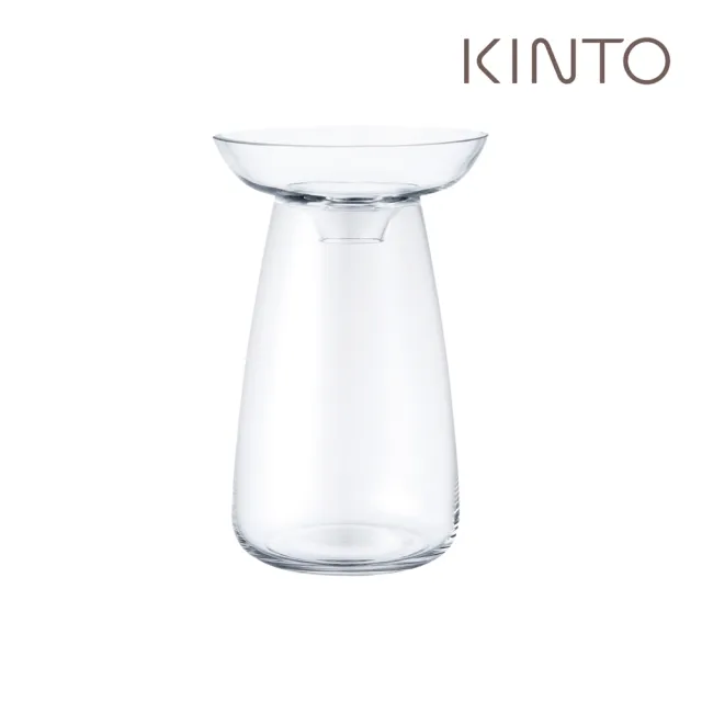 【Kinto】AQUA CULTURE 玻璃花瓶 大-透明