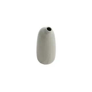 【Kinto】SACCO陶瓷造型花瓶260ml-灰